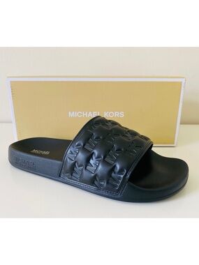 Michael Kors Katy Slides Sz 8M